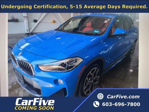 Blue 2019 BMW X2 xDrive28i for sale in Nashua, NH