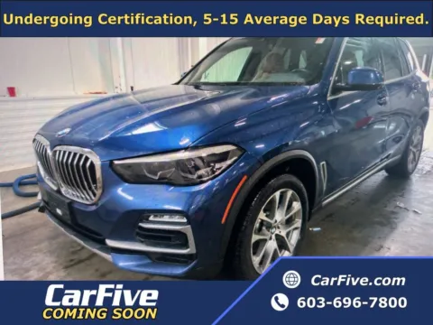 Blue 2019 BMW X5 xDrive40i for sale in Nashua, NH