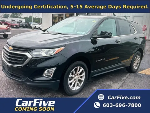 Black 2018 Chevrolet Equinox LT for sale in Nashua, NH