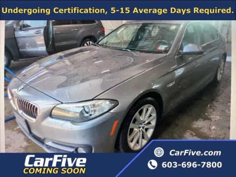 Gray 2016 BMW 5 Series 535i xDrive for sale in Nashua, NH