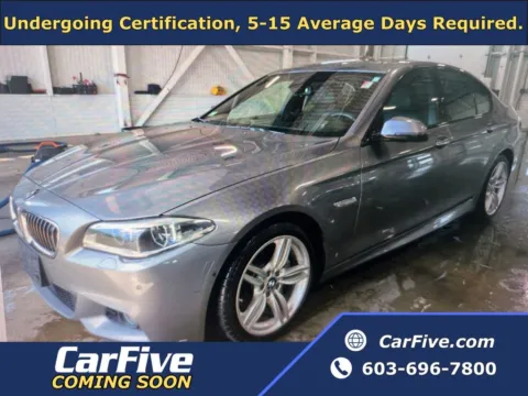Gray 2016 BMW 5 Series 550i xDrive for sale in Nashua, NH