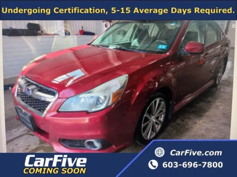 Red 2013 Subaru Legacy 2.5i for sale in Nashua, NH