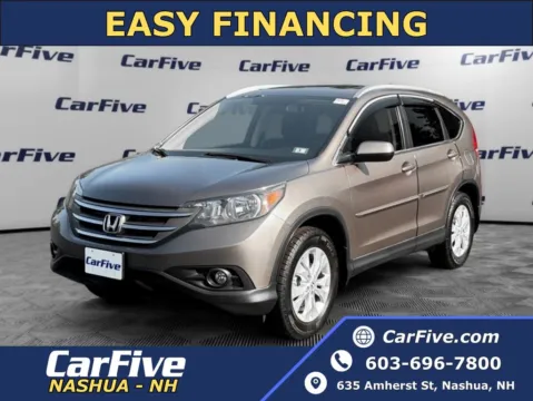 Brown 2013 Honda CR-V EX-L for sale in Nashua, NH