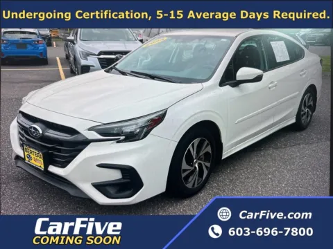 White 2025 Subaru Legacy Premium for sale in Nashua, NH