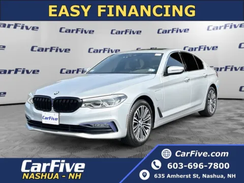 Silver 2018 BMW 5 Series 530e xDrive iPerformance for sale in Nashua, NH