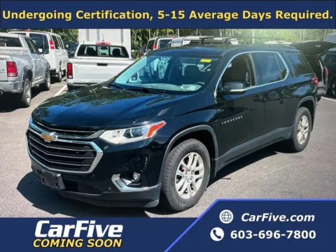 Black 2019 Chevrolet Traverse LT for sale in Nashua, NH