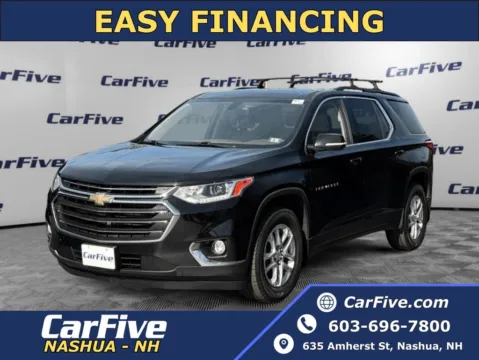 Black 2019 Chevrolet Traverse LT for sale in Nashua, NH