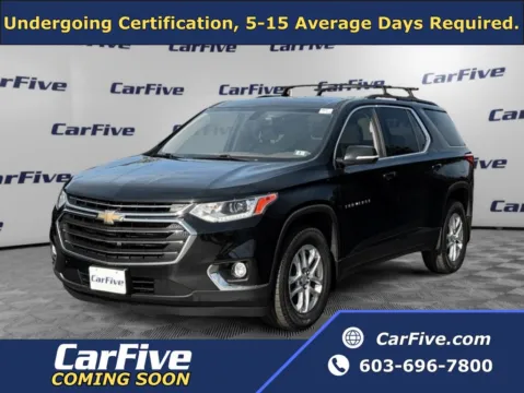 Black 2019 Chevrolet Traverse LT for sale in Nashua, NH