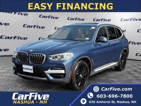 Blue 2021 BMW X3 xDrive30i for sale in Nashua, NH