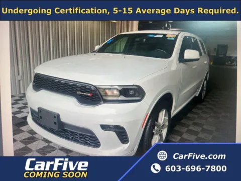 White 2022 Dodge Durango GT for sale in Nashua, NH