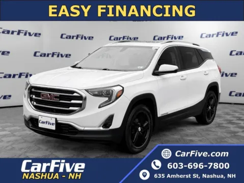 White 2018 GMC Terrain SLT for sale in Nashua, NH