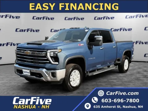 Blue 2024 Chevrolet Silverado 2500HD LTZ for sale in Nashua, NH
