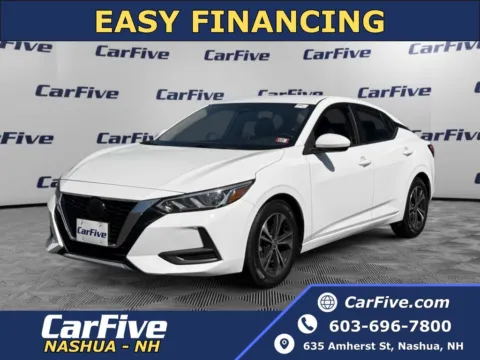 White 2022 Nissan Sentra SV for sale in Nashua, NH