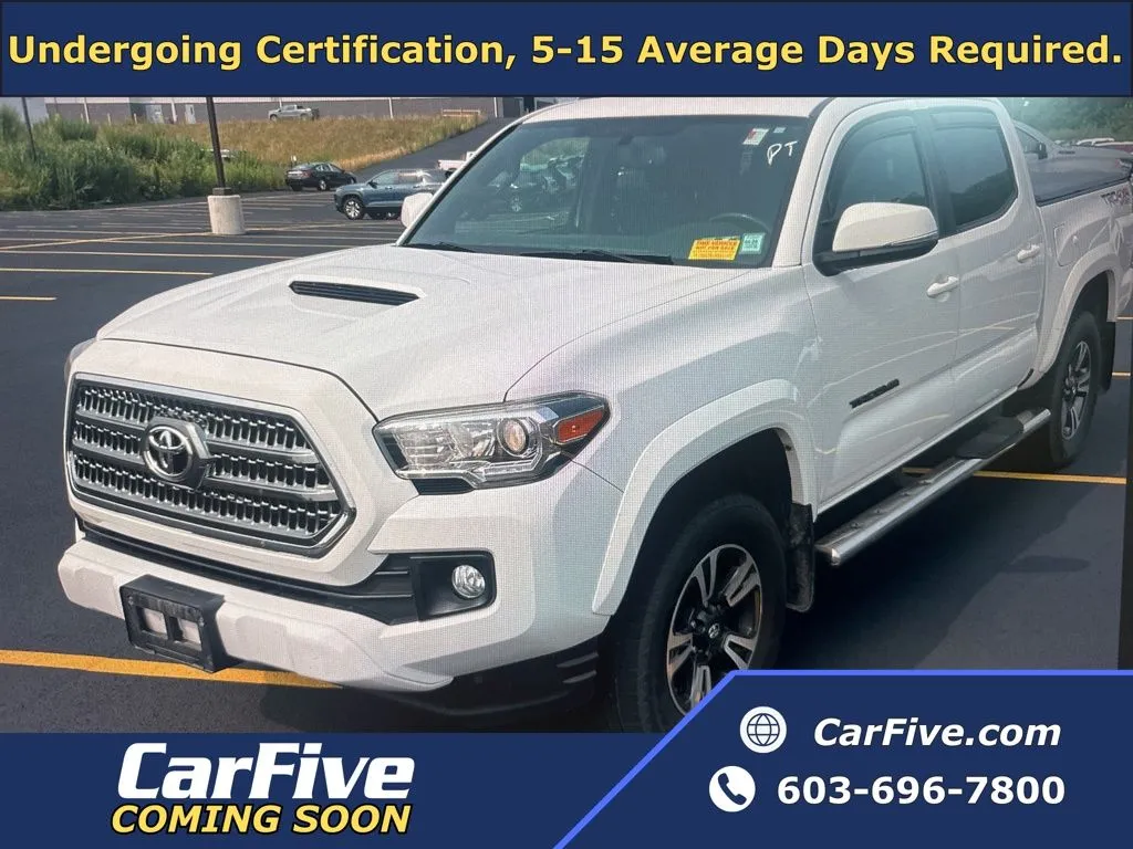 White 2016 Toyota Tacoma SR for sale in Nashua, NH