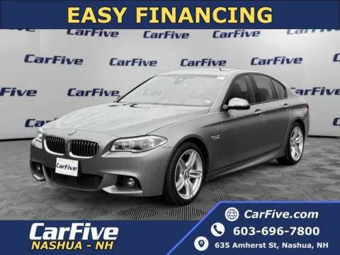Gray 2016 BMW 5 Series 550i xDrive for sale in Nashua, NH