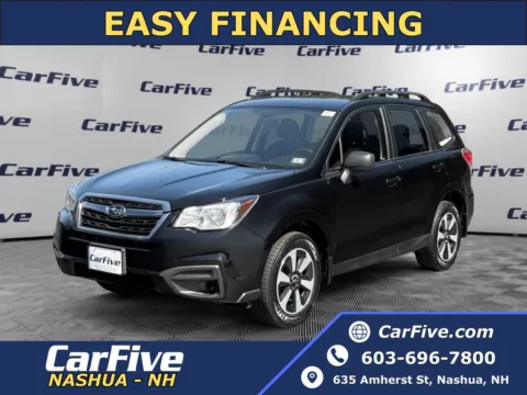 Black 2017 Subaru Forester 2.5i for sale in Nashua, NH
