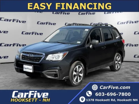 Black 2017 Subaru Forester 2.5i for sale in Nashua, NH