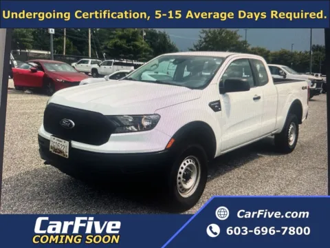White 2021 Ford Ranger XL for sale in Nashua, NH