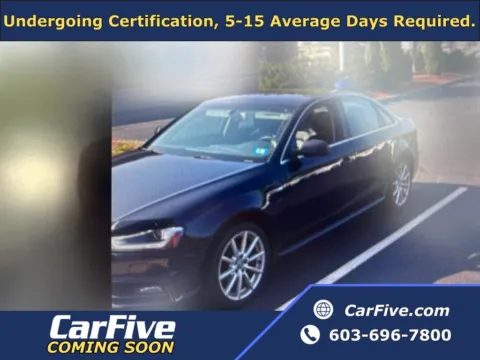 Black 2014 Audi A4 2.0T Premium Plus for sale in Nashua, NH
