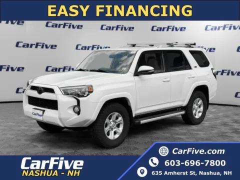 White 2016 Toyota 4Runner SR5 Premium for sale in Nashua, NH