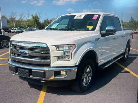 White 2015 Ford F-150 Lariat for sale in Nashua, NH