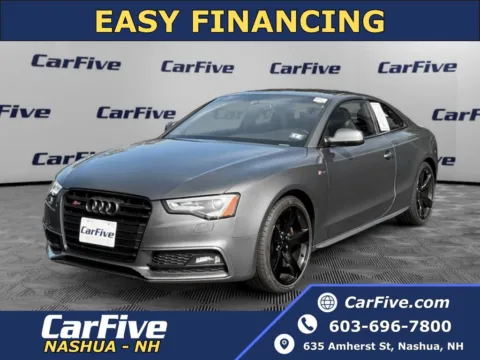 Gray 2015 Audi S5 3.0T Premium Plus for sale in Nashua, NH