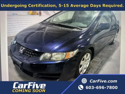 Blue 2011 Honda Civic LX for sale in Nashua, NH
