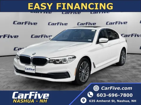 White 2019 BMW 5 Series 530i xDrive for sale in Nashua, NH