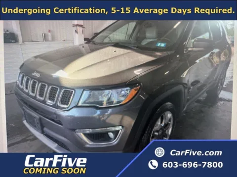 Gray 2018 Jeep Compass Limited for sale in Nashua, NH