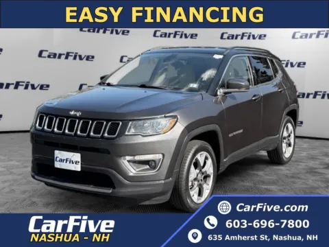 Gray 2018 Jeep Compass Limited for sale in Nashua, NH