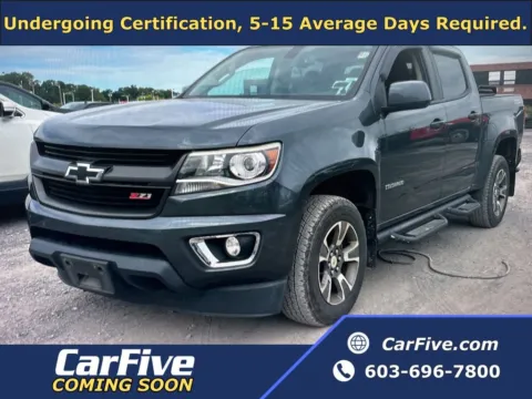 Gray 2017 Chevrolet Colorado Z71 for sale in Nashua, NH