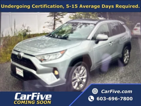 Silver 2019 Toyota RAV4 XLE Premium for sale in Nashua, NH