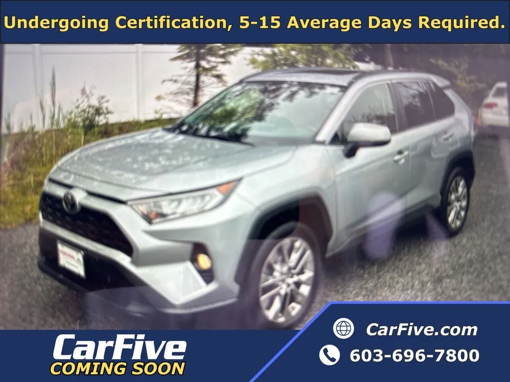 Silver 2019 Toyota RAV4 XLE Premium for sale in Nashua, NH