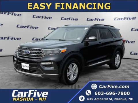 Black 2023 Ford Explorer XLT for sale in Nashua, NH