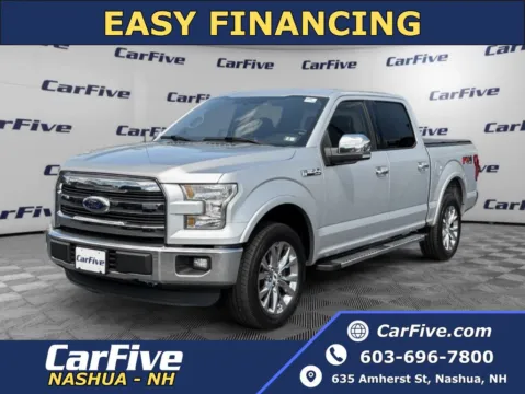 Silver 2016 Ford F-150 Lariat for sale in Nashua, NH