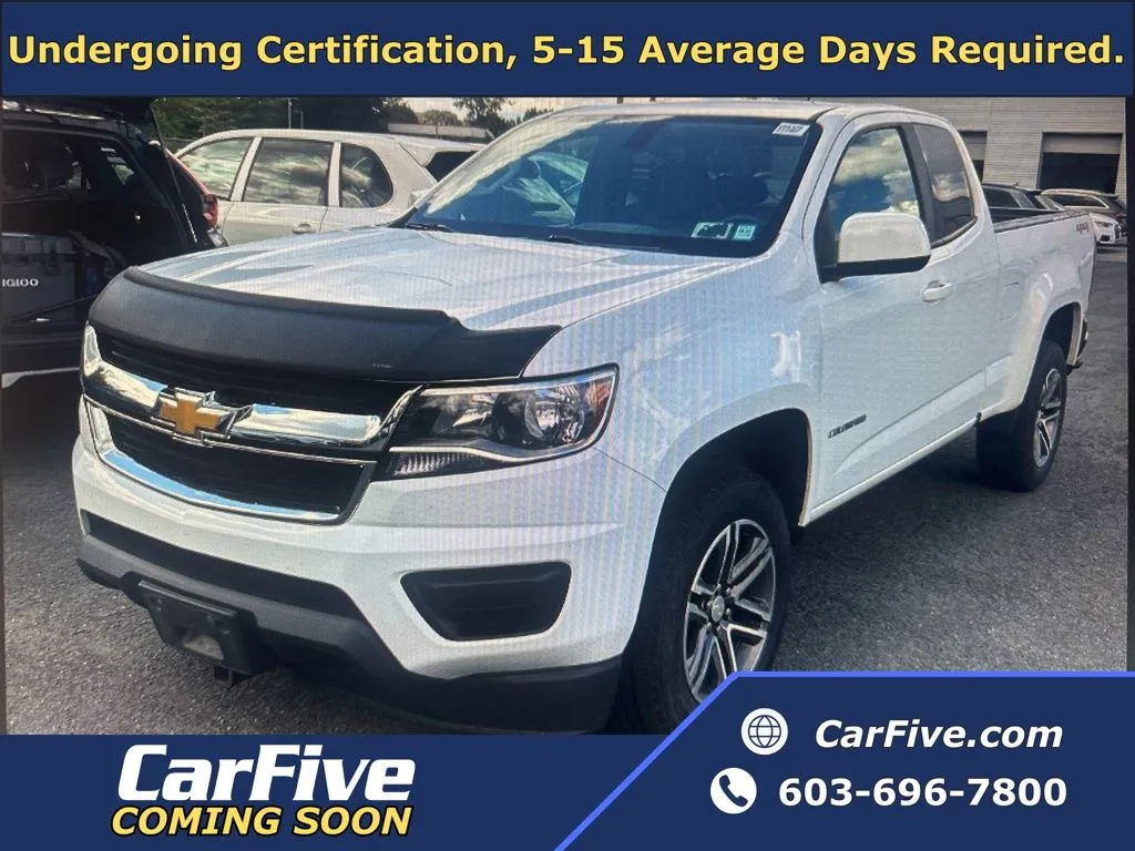 White 2020 Chevrolet Colorado Work Truck for sale in Nashua, NH