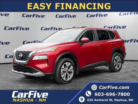 Red 2023 Nissan Rogue SV for sale in Nashua, NH