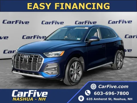 Blue 2021 Audi Q5 45 Premium Plus for sale in Nashua, NH