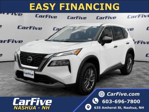 White 2023 Nissan Rogue S for sale in Nashua, NH