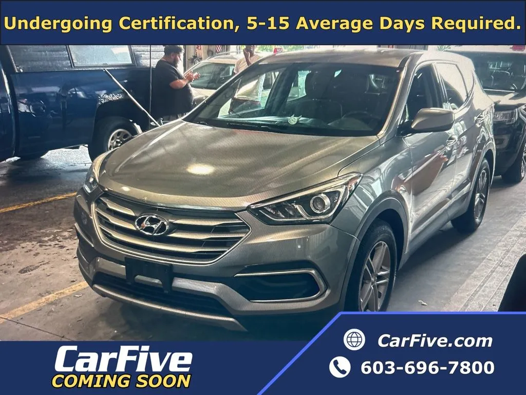 Gray 2018 Hyundai Santa Fe Sport 2.4 Base for sale in Nashua, NH