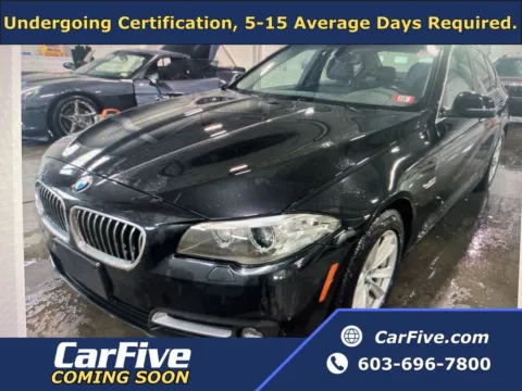 Black 2015 BMW 5 Series 528i xDrive for sale in Nashua, NH