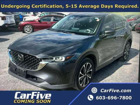 Gray 2022 Mazda CX-5 2.5 S Premium Plus Package for sale in Nashua, NH