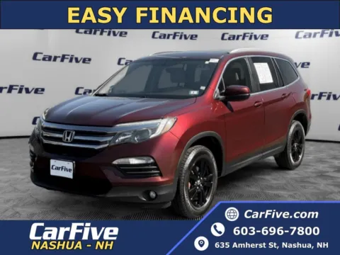 Red 2016 Honda Pilot EX-L for sale in Nashua, NH