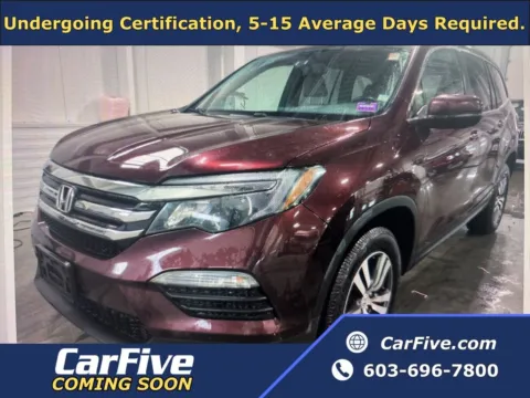 Red 2016 Honda Pilot EX-L for sale in Nashua, NH