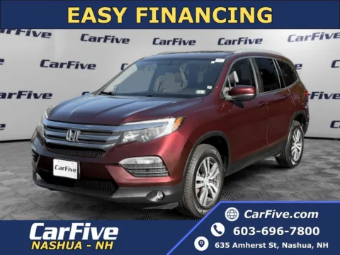 Red 2016 Honda Pilot EX-L for sale in Nashua, NH