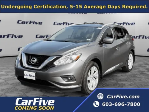 Gray 2015 Nissan Murano Platinum for sale in Nashua, NH