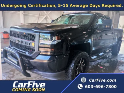 Black 2018 Chevrolet Silverado 1500 Custom for sale in Nashua, NH