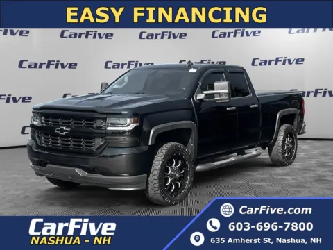 Black 2018 Chevrolet Silverado 1500 Custom for sale in Nashua, NH
