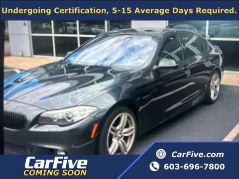 Gray 2014 BMW 5 Series 535i xDrive for sale in Nashua, NH