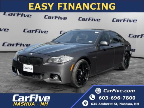 Gray 2014 BMW 5 Series 535i xDrive for sale in Nashua, NH